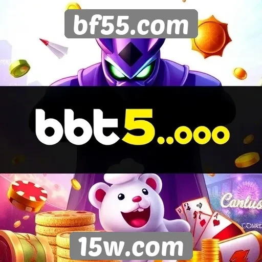 A variedade de jogos disponíveis no bf55.com
